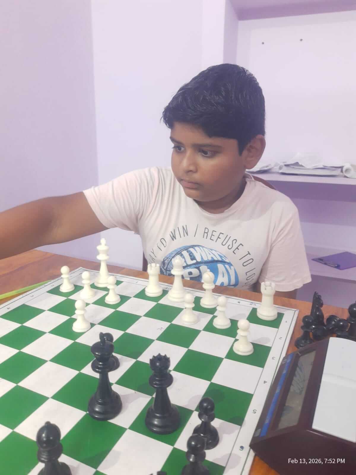 Instructor teaching a group of students