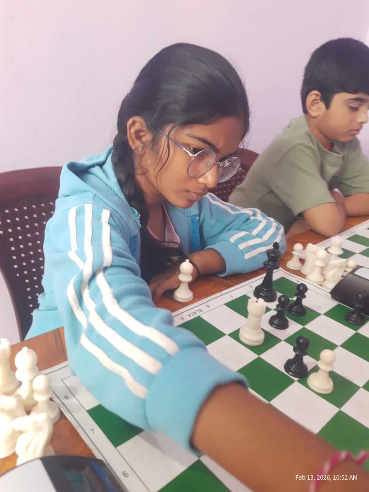 Chess tournament in progress